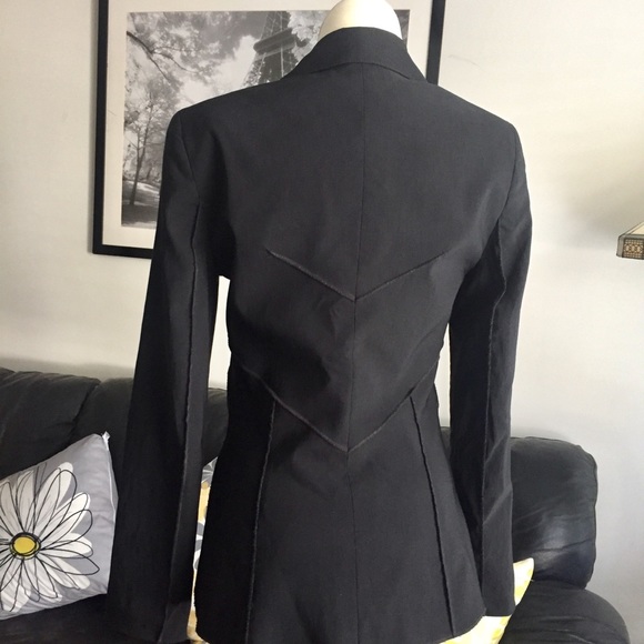 Bebe Blk Fitted Blazer XS - Picture 2 of 13